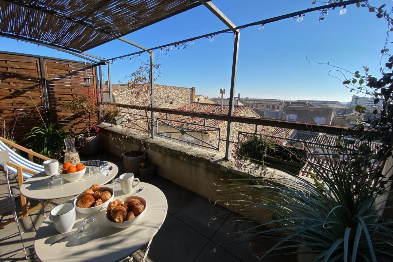 The Sunny - P2 With Terrace - City Centre Nimes Exterior photo