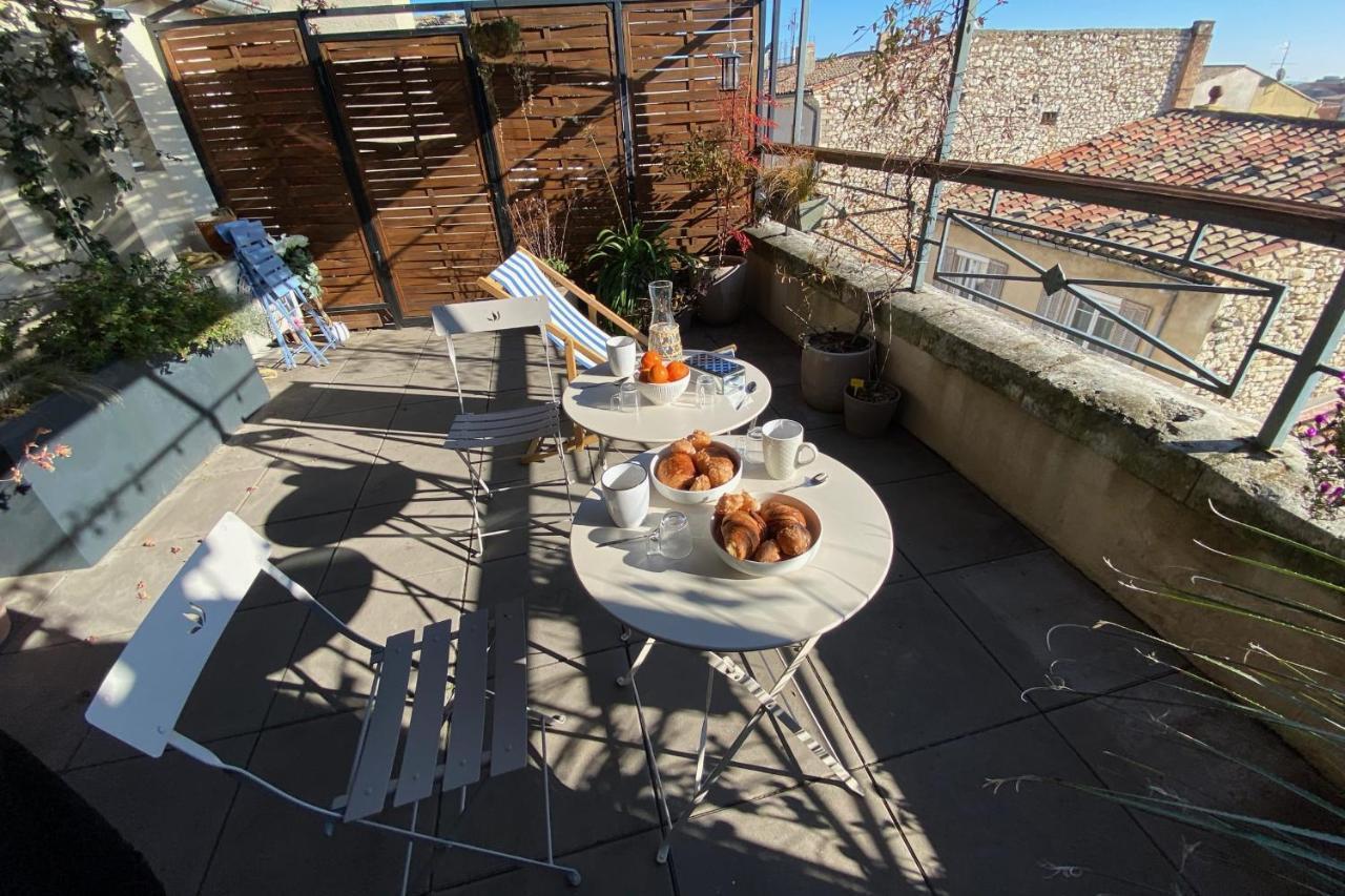 The Sunny - P2 With Terrace - City Centre Nimes Exterior photo
