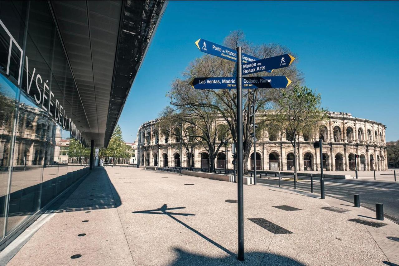 The Sunny - P2 With Terrace - City Centre Nimes Exterior photo